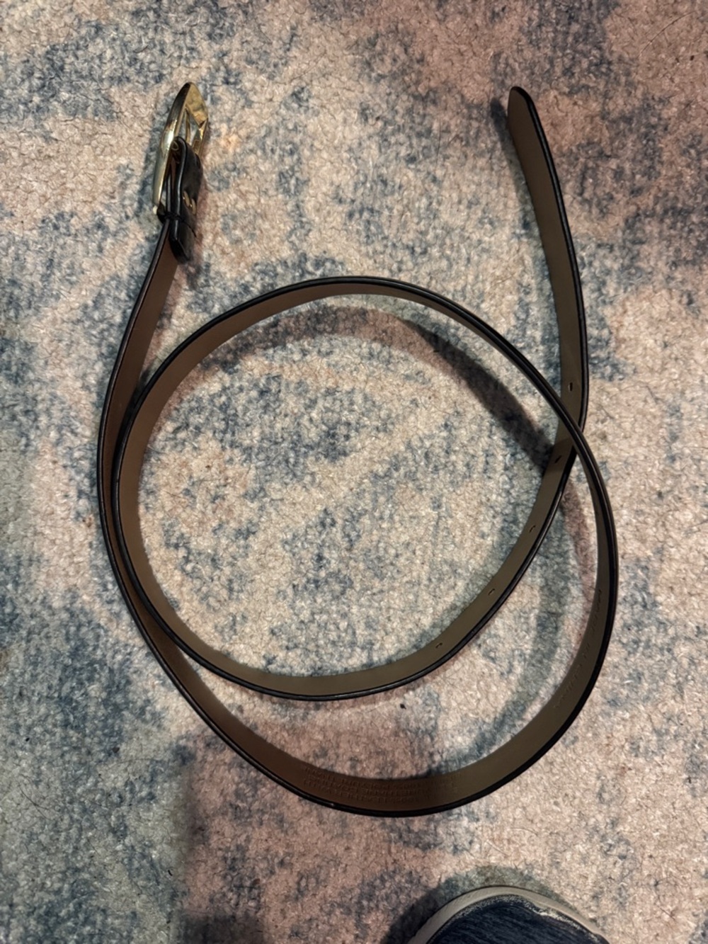 Classic Black Women's Leather Belt with Silver Buckle